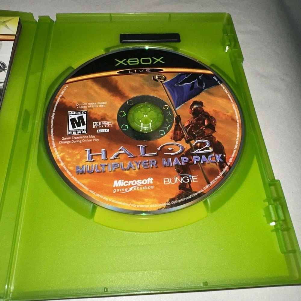 Halo 2 Multiplayer Map Pack (Xbox, 2005) Complete CIB Excellent Condition